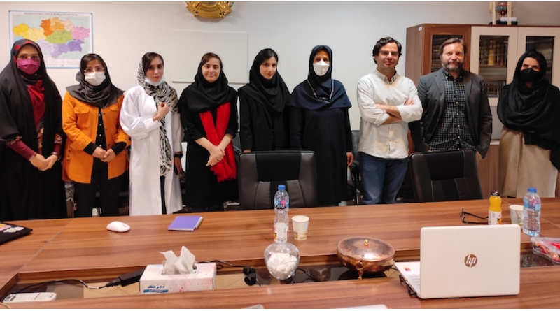 نشست معرفی گروه مطالعات مردمان ایرانی دانشگاه اتونومای مادرید برگزار شد